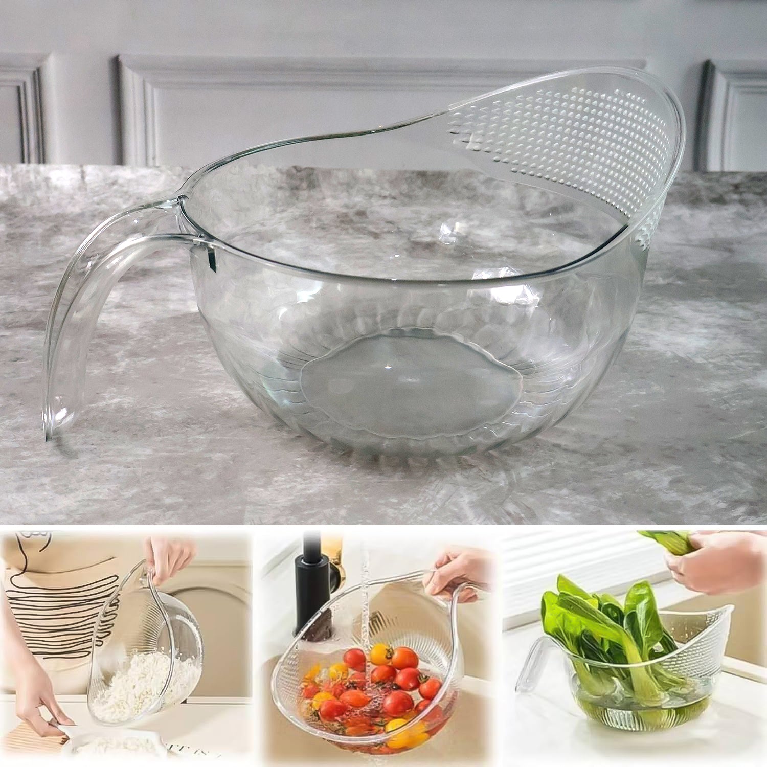 Household Transparent Plastic Bowl Household Transparent Plastic Bowl